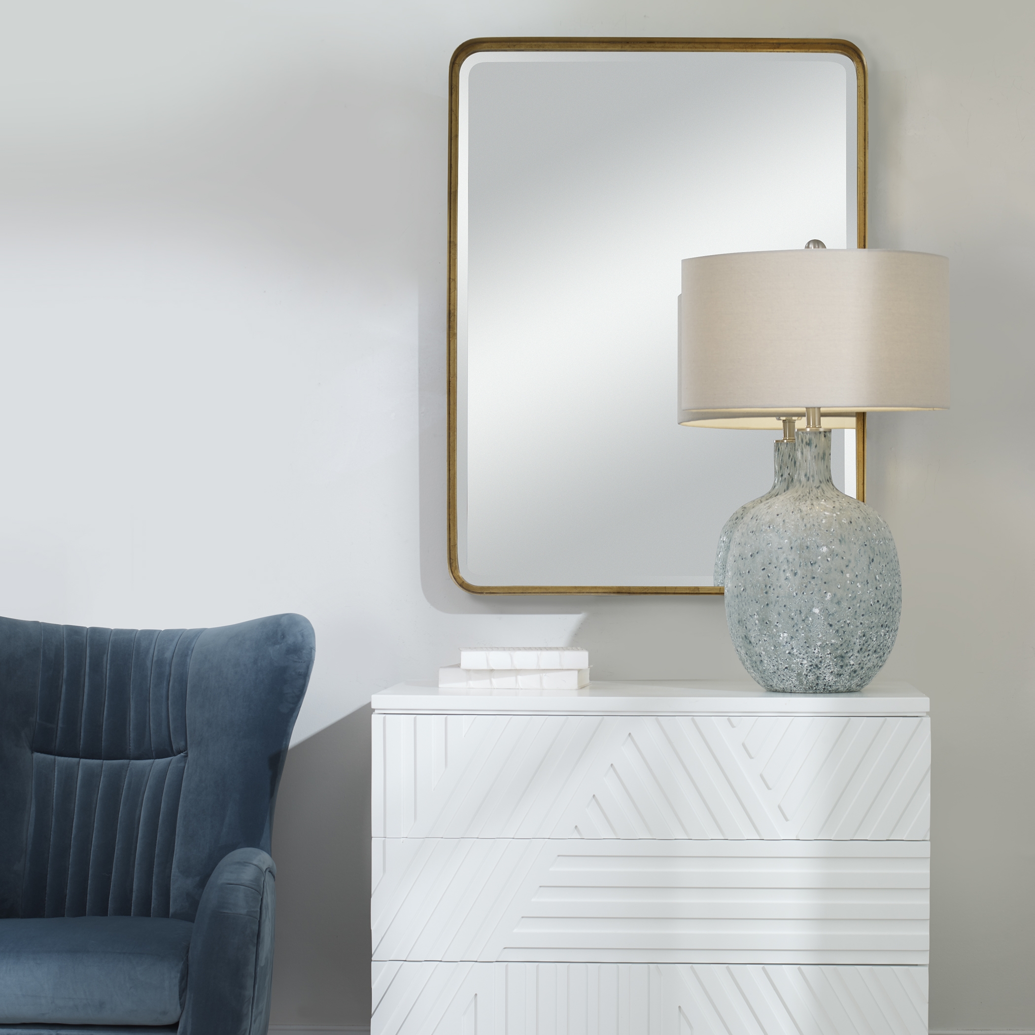 Crofton Gold Large Mirror - Image 2