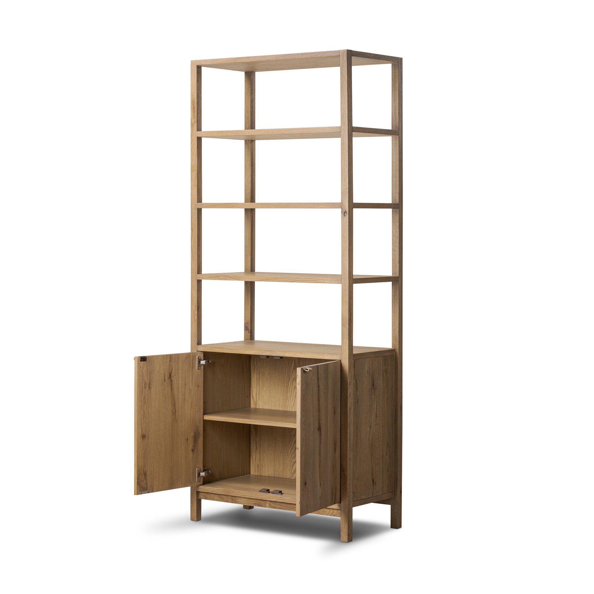 Tula Bookcase - Worn Oak Veneer - Image 8