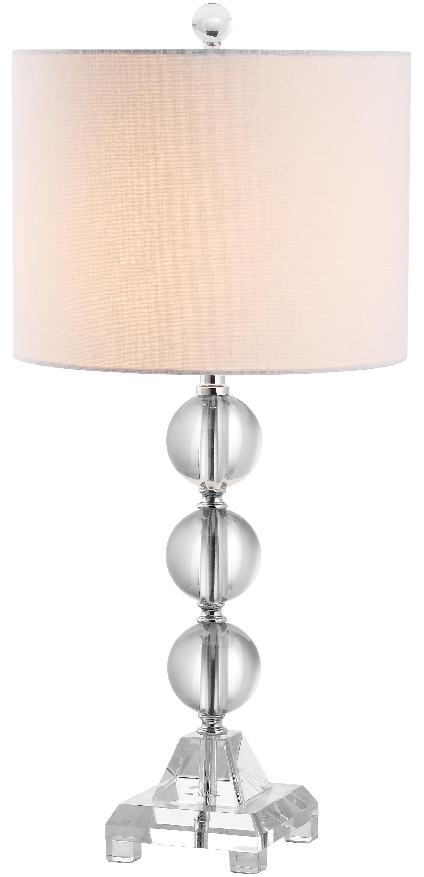 Fiona 23.5-Inch H Crystal Table Lamp - Clear - Safavieh - Image 4