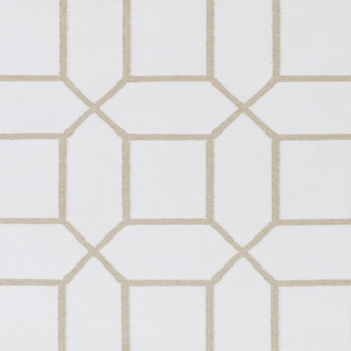 Lagoon White Indoor 9' x 13' Handmade Rug - Image 1