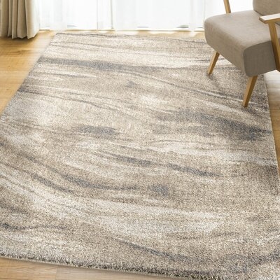 Shellenbarger Abstract Ivory Area Rug - Image 0
