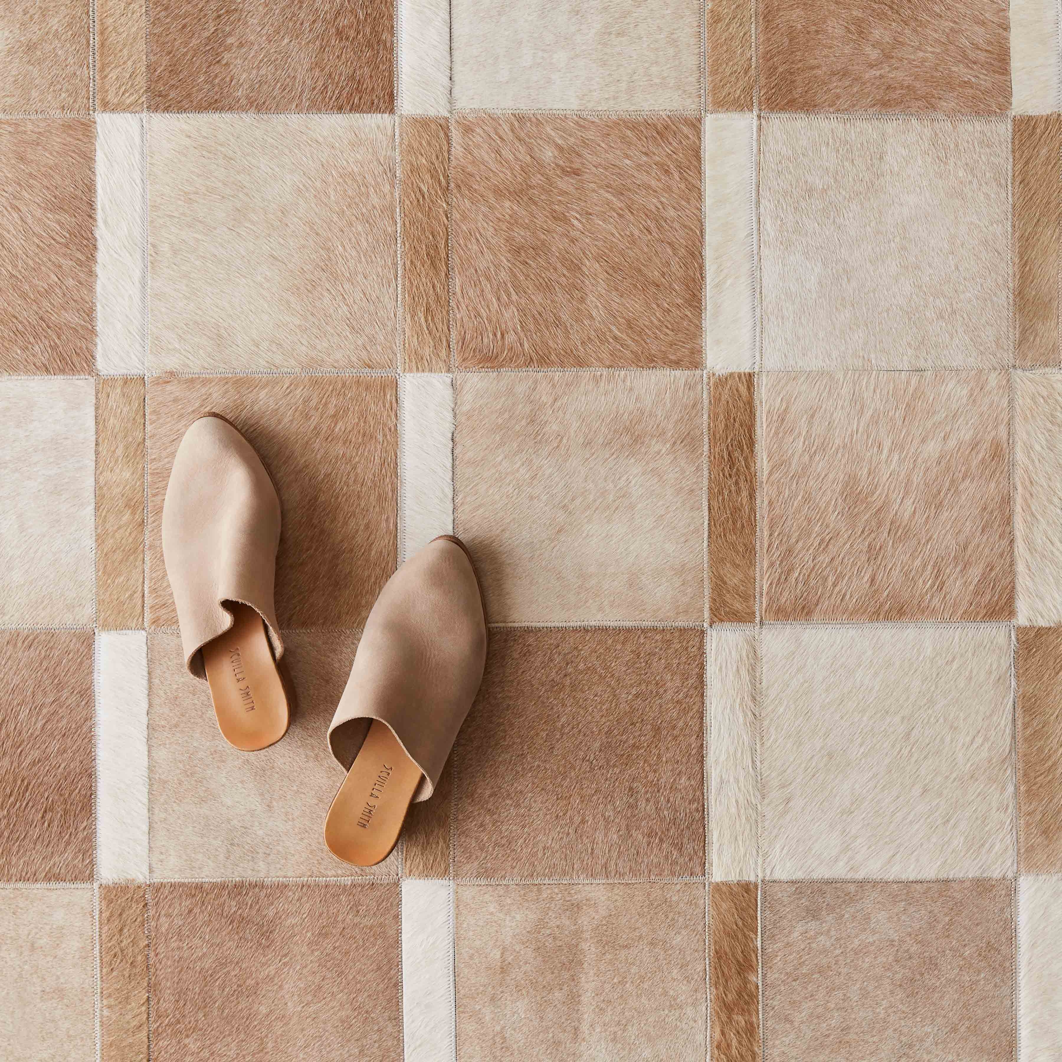 The Citizenry Natali Cowhide Accent Rug | 3' x 5' | Ivory - Image 5