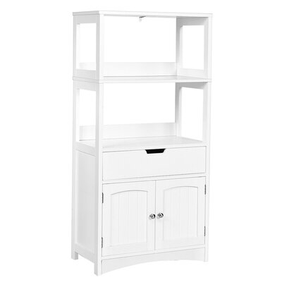 Bathroom Storage Cabinet With Drawer And Shelf Floor Cabinet - Image 0