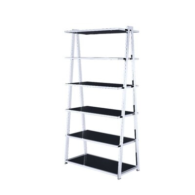 71" H x 36" W Metal Ladder Bookcase - Image 0