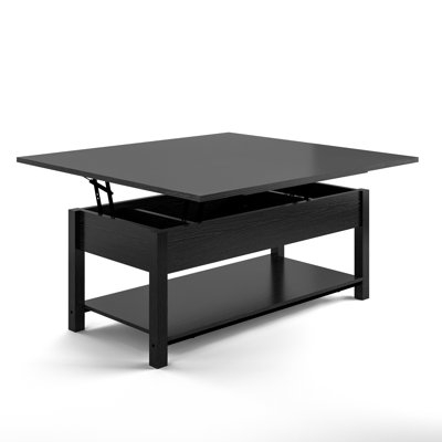 Torron Lift Top Square Coffee Table, 4-in-1 Multi-Function and Large Coffee Table with Storage - Image 0