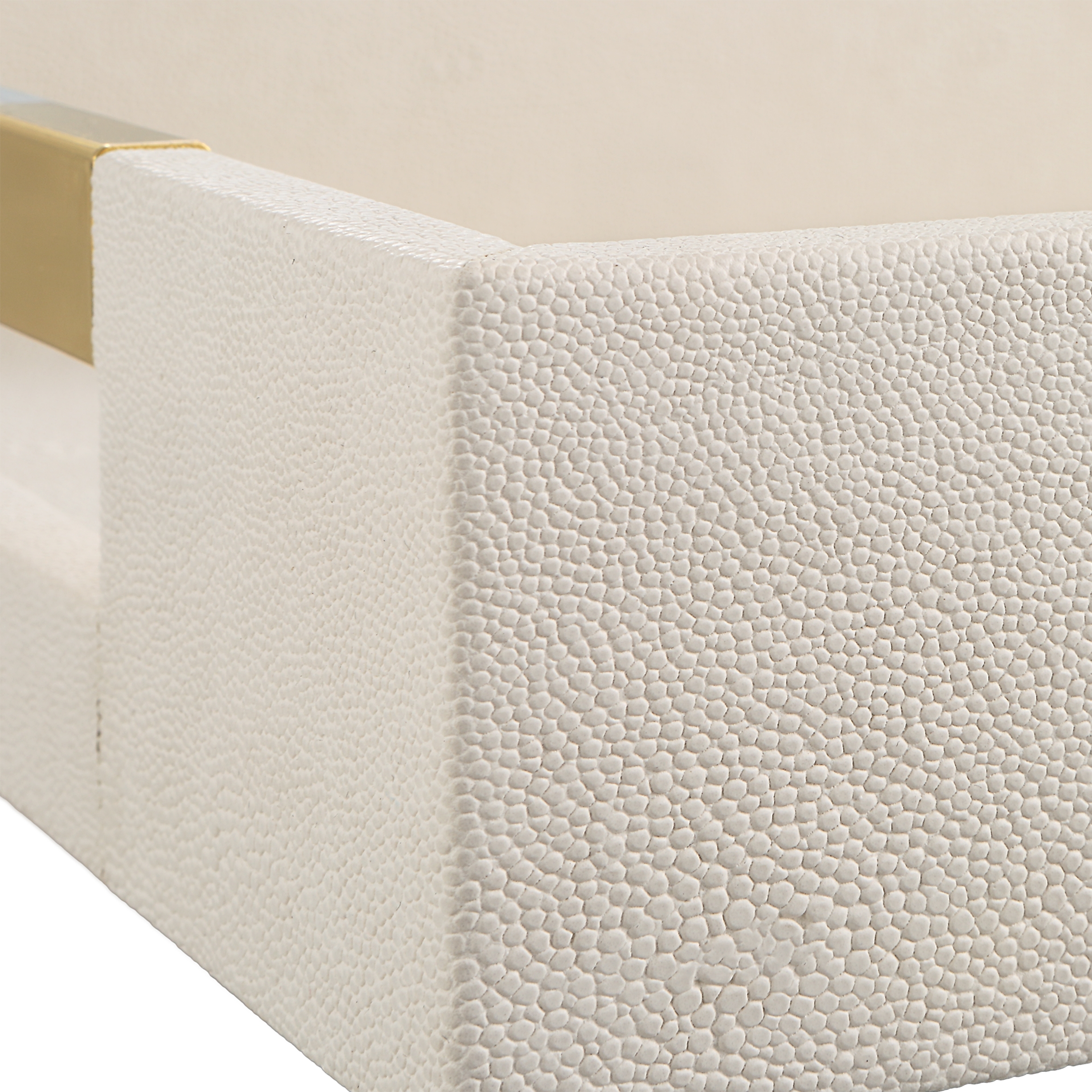Wessex White Shagreen Tray - Image 7