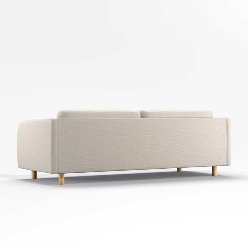 Pershing Curved Arm Apartment Sofa - Image 3