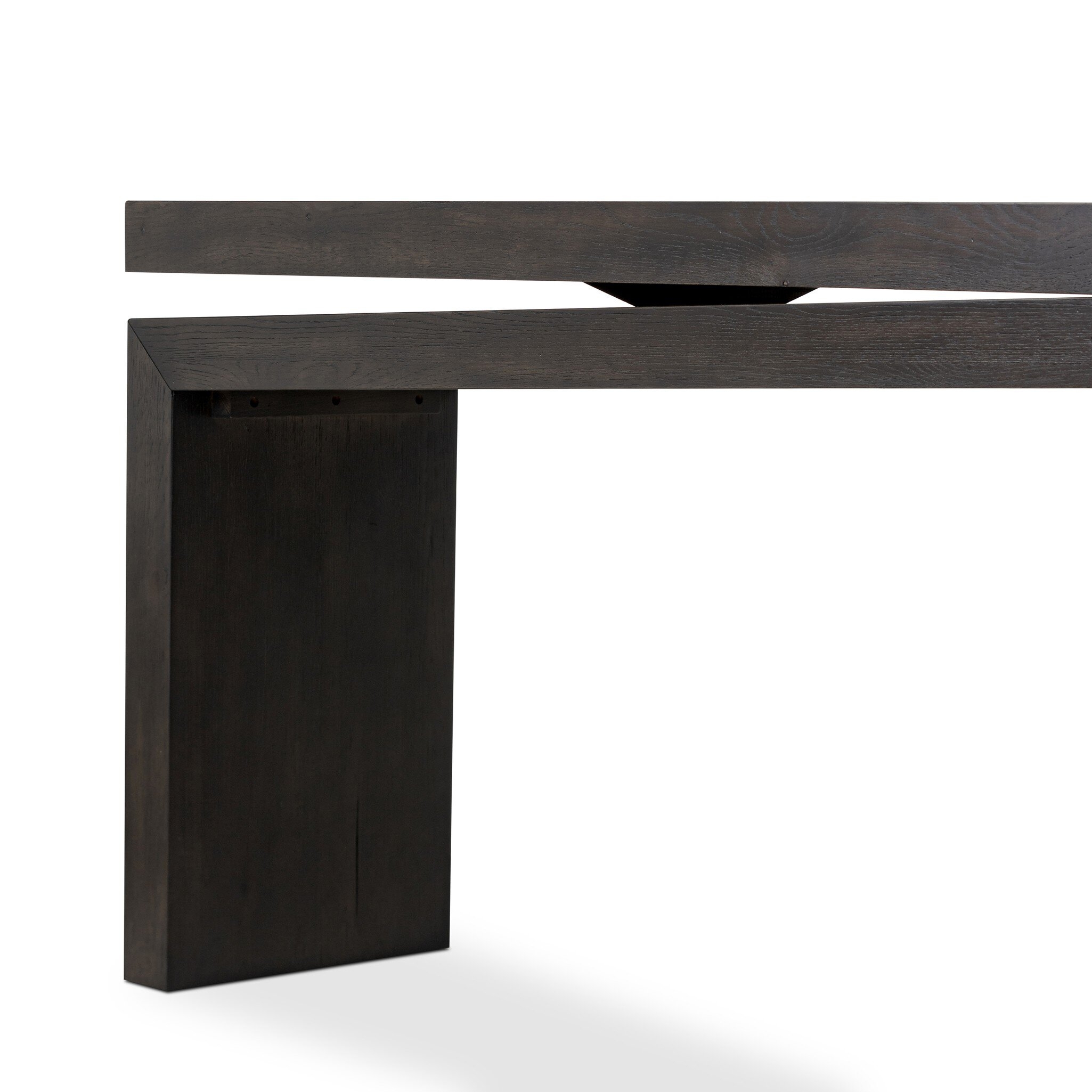Matthes Console Table - 94" - Smoked Black Veneer - Image 9