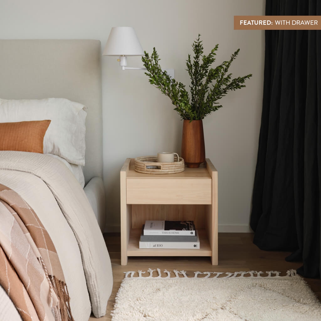 The Citizenry Hinoki Wood Nightstand | Light Wood - Image 5