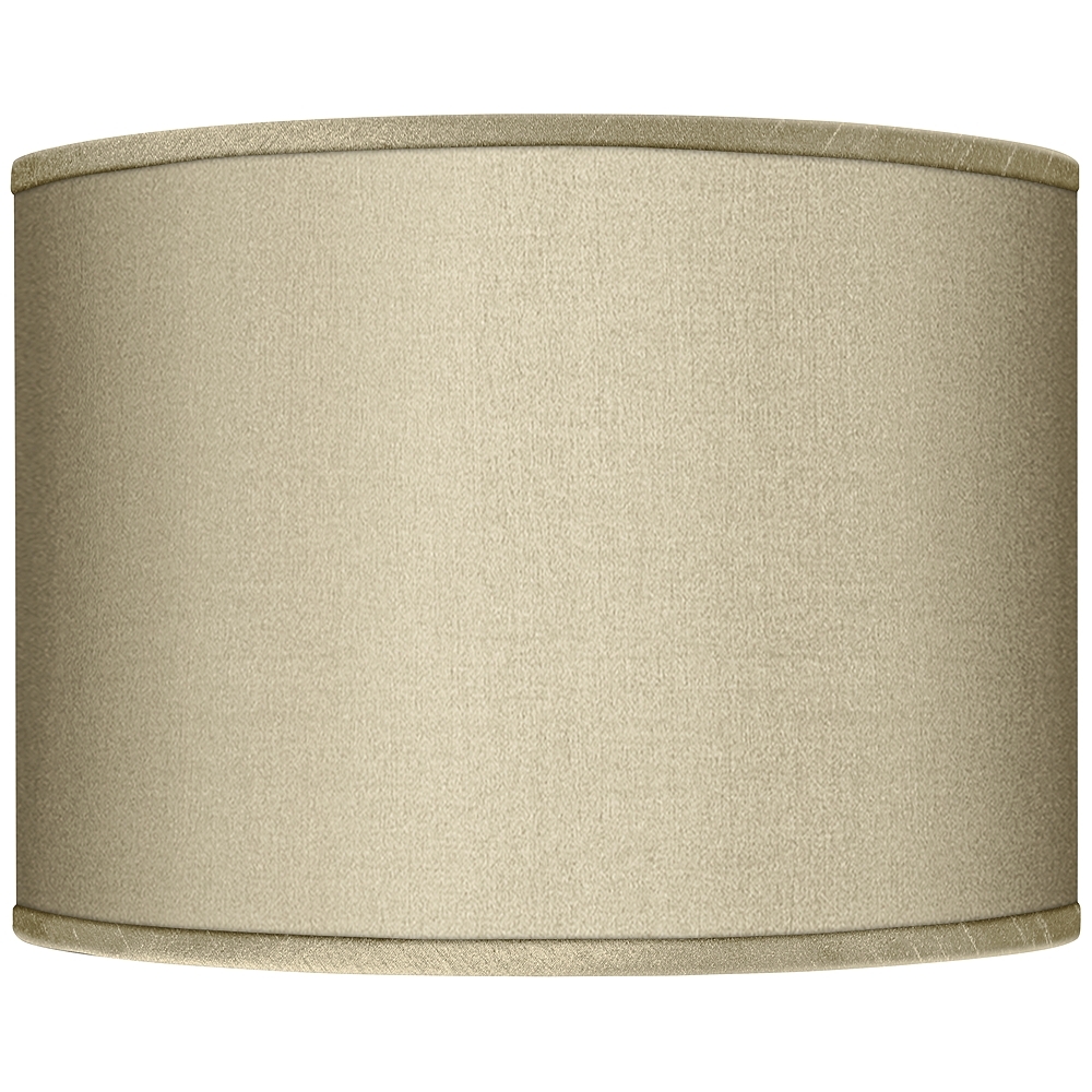 Possini Euro Sesame Faux Silk Drum Lamp Shade 15.5x15.5x11 (Spider) - Image 0