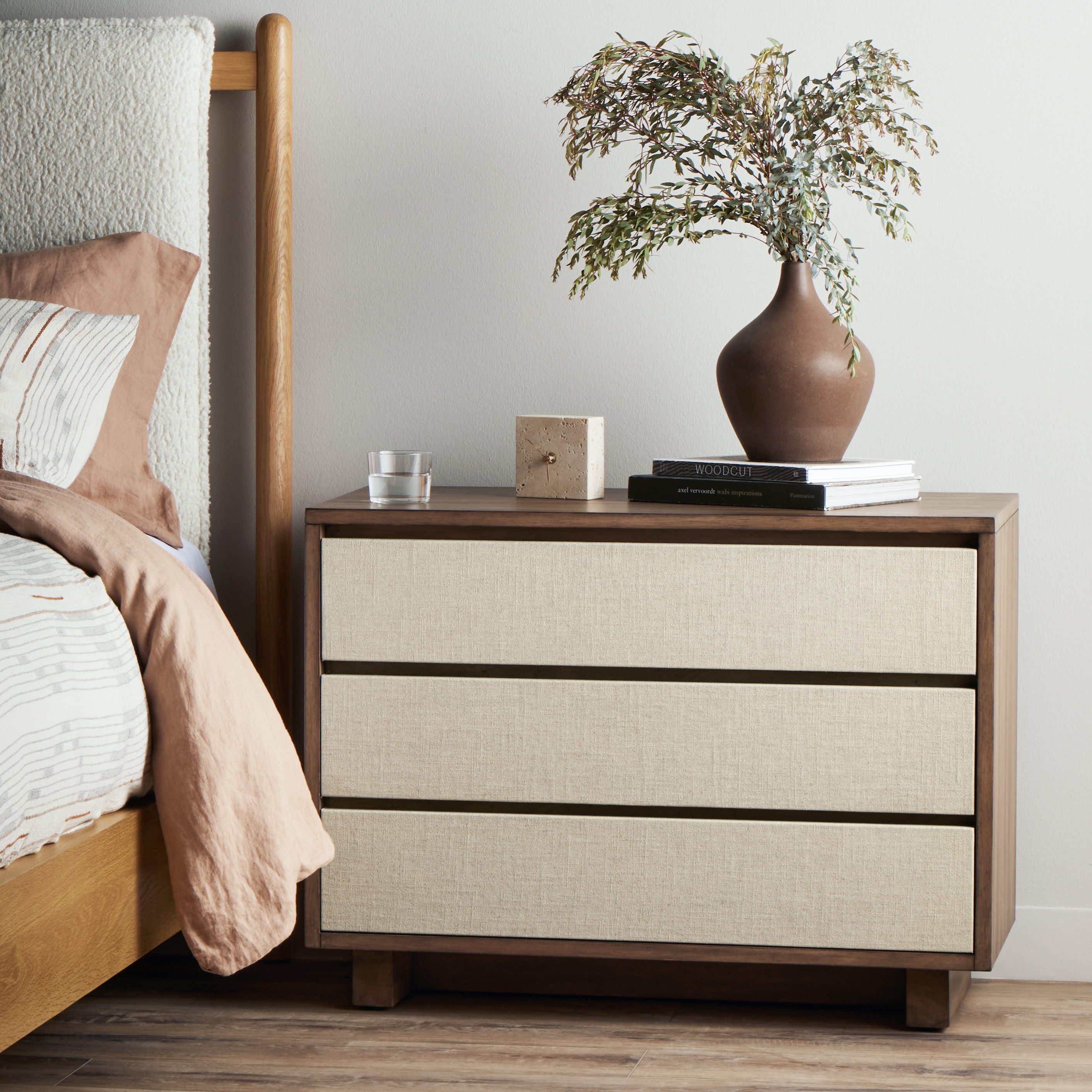 Grove Nightstand-Beige Painted Linen - Image 14