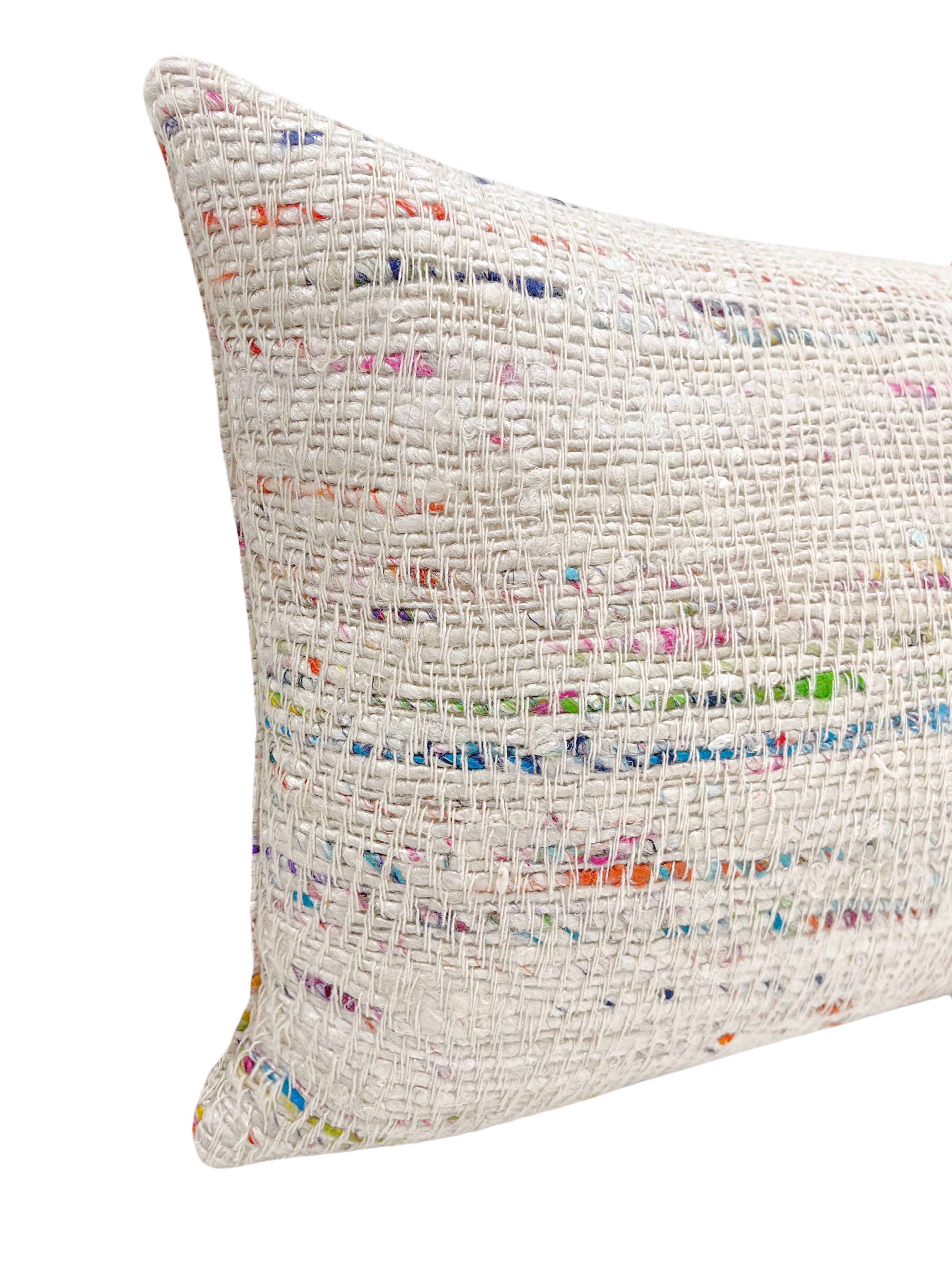 THE XL LUMBAR :: MONTAUK TWEED // MULTI - BY THE YARD - Image 3
