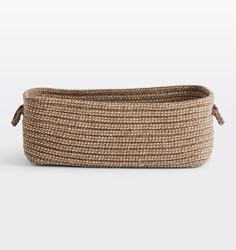 Rectangle Cablelock Wool Basket - Image 0