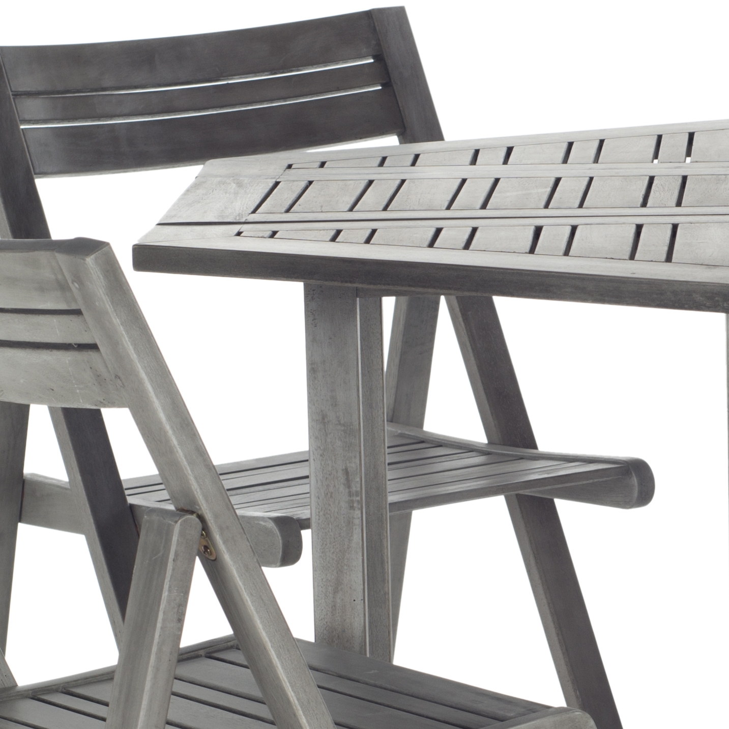 Kerman 5 Piece Outdoor Set - Grey Wash - Safavieh - Image 3