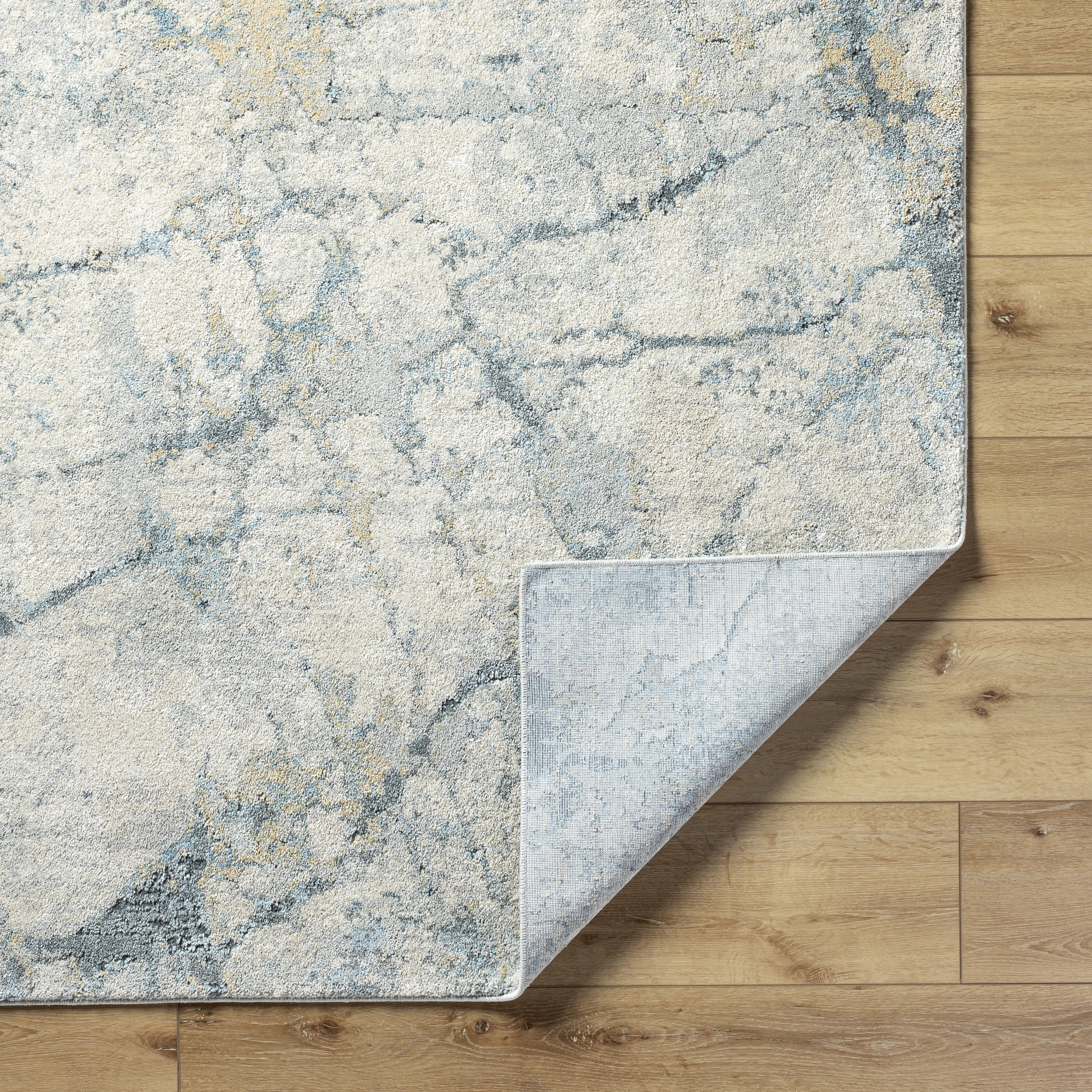 Avellino Beige Indoor 2'7" x 7'3" Machine Woven Rug - Image 4