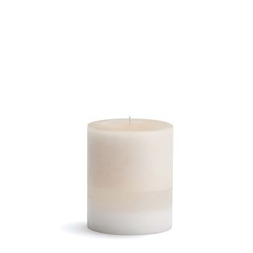 Pillar Candle, Wax, Amber Rose, 3"x3" - Image 1