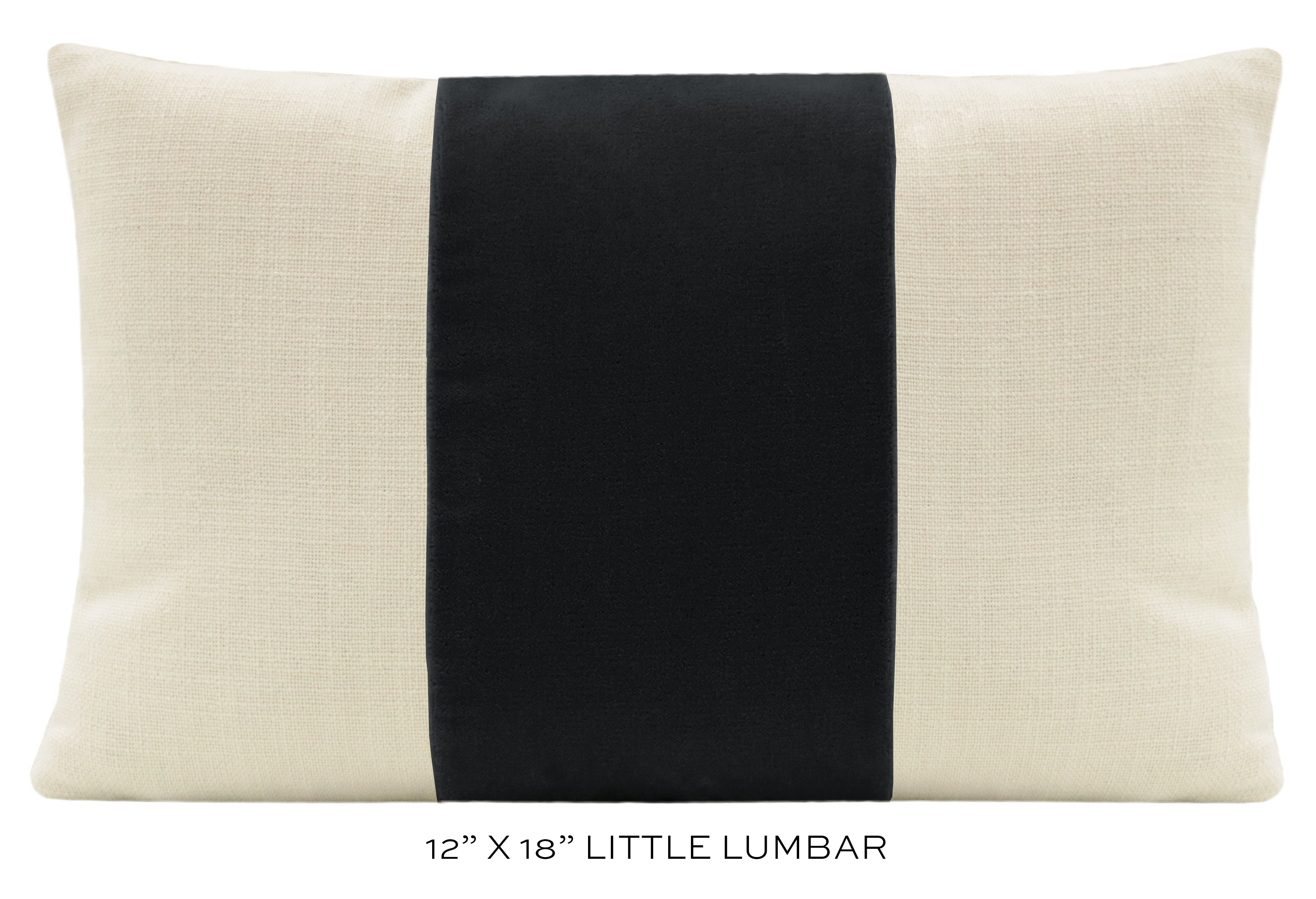 PANEL :: MOHAIR VELVET // GRAPHITE - 20” X 30” QUEEN SHAM - Image 4