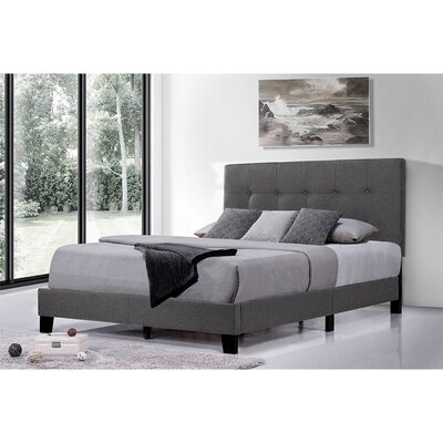 Full Upholstered Platform Bed Frame - Image 0