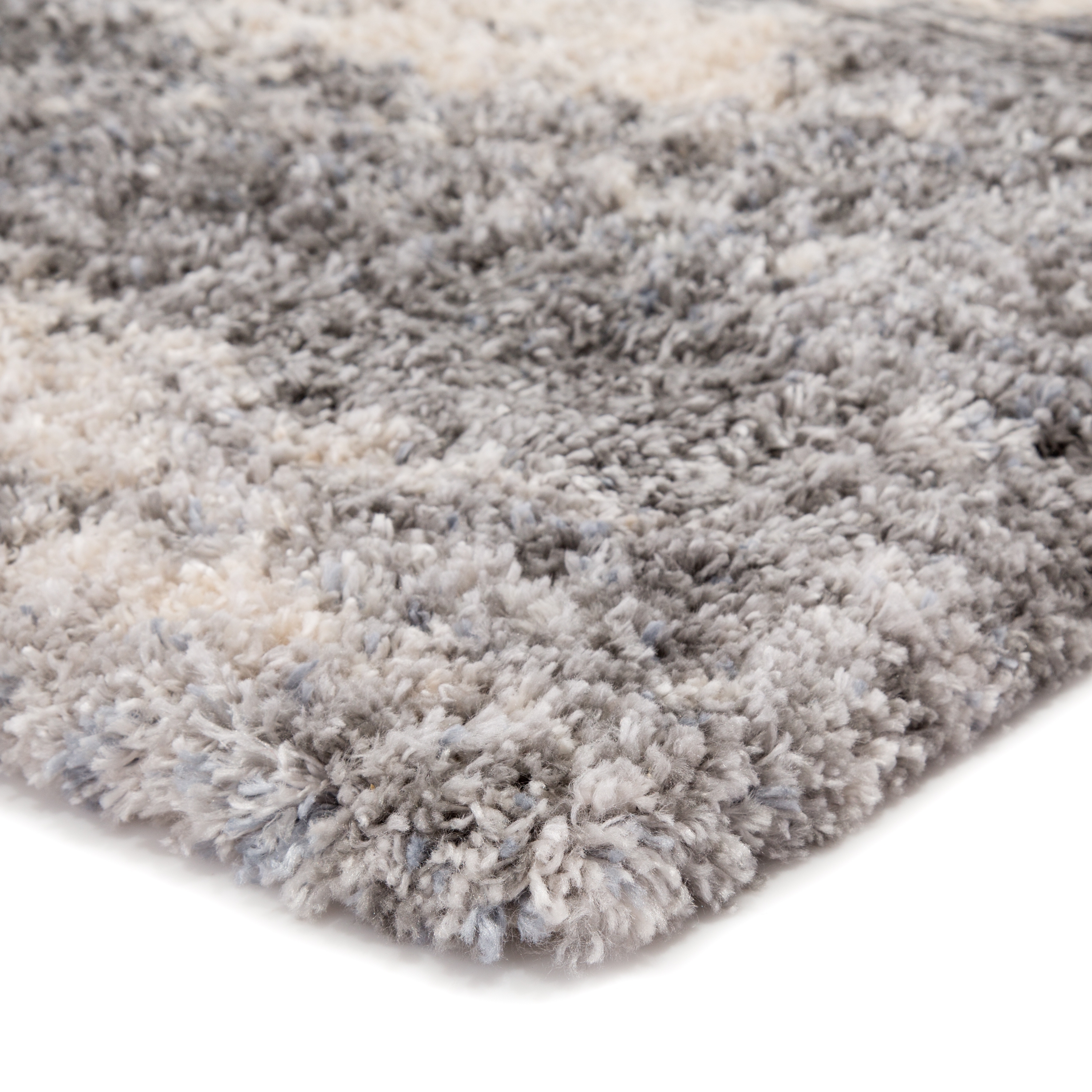 Elodie Abstract Gray/ Ivory Runner Rug (2'6"X8') - Image 1