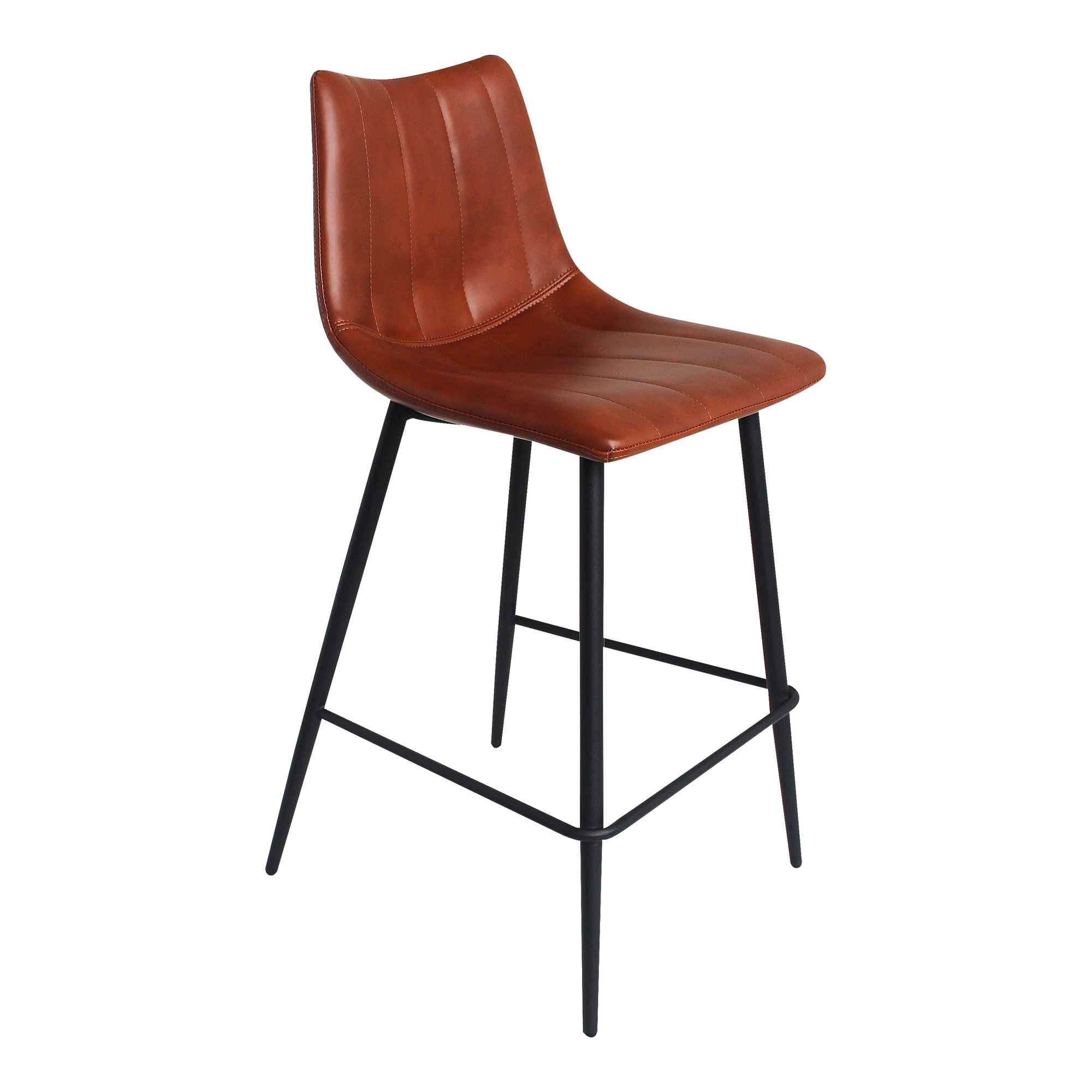 Alibi Counter Stool Brown - Set Of Two - Image 1