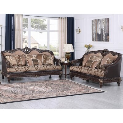 2 Pieces Sofa And Loveseat - Image 0