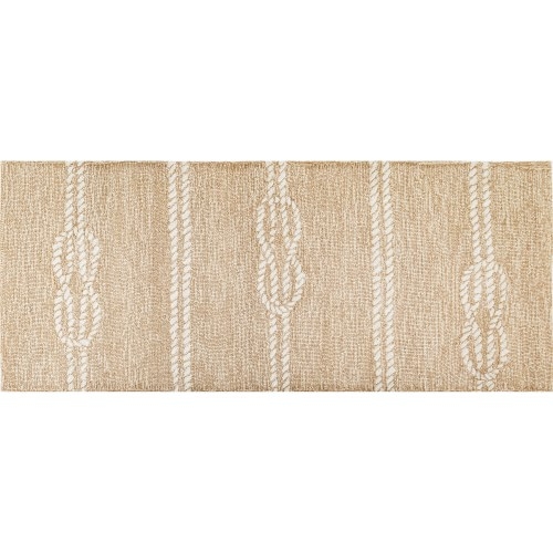 Ropes Neutral Rug, 2' X 5' - Image 0