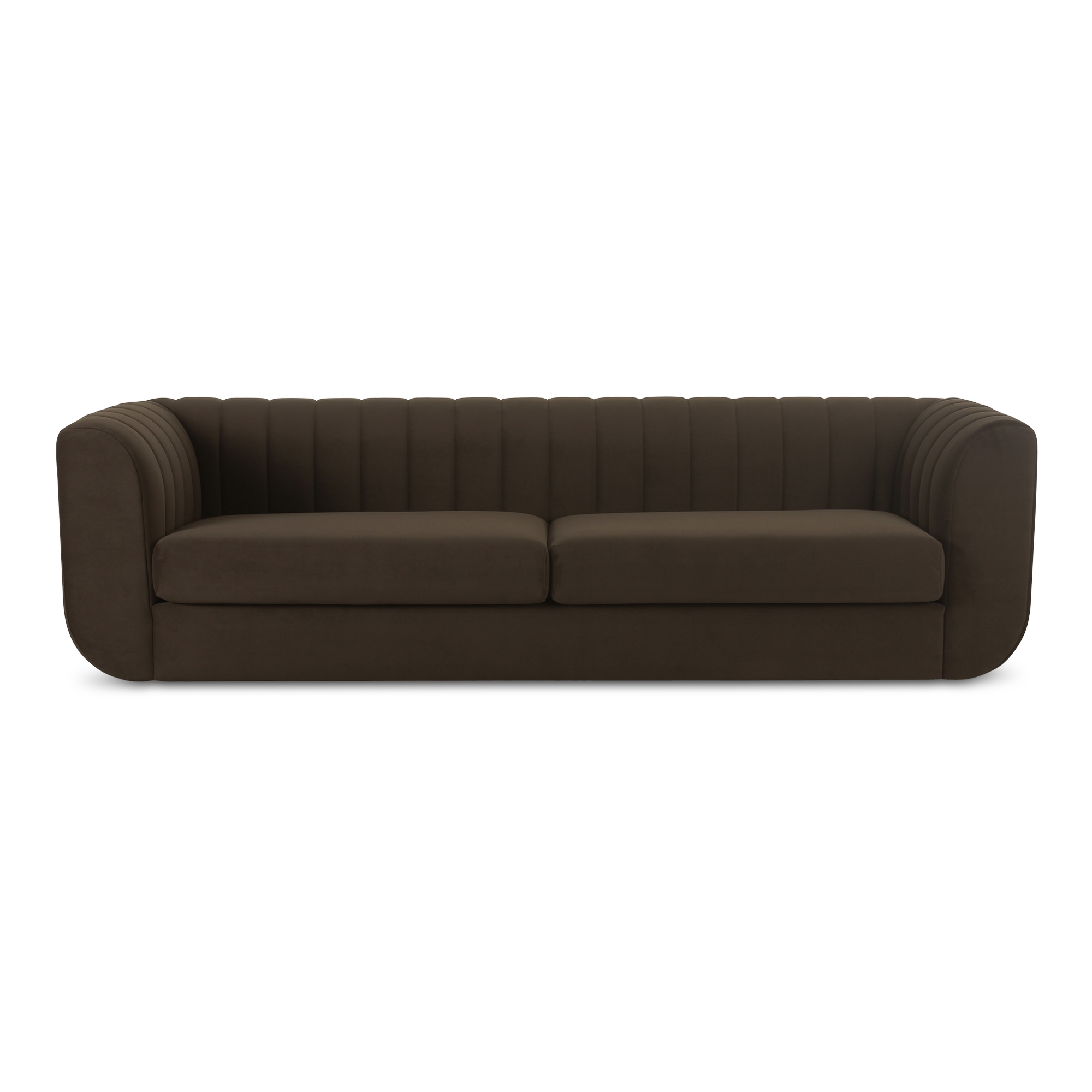 Rosy Sofa Dark Brown - Image 0