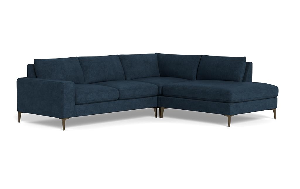 Saylor Wide Arm 3-Seat Right Bumper Sectional - Image 1