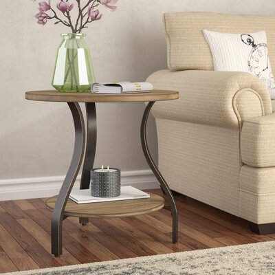 Bess Solid Wood End Table - Image 1
