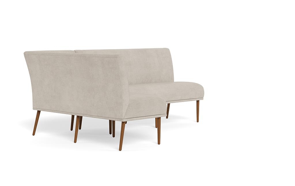 Dorian Upholstered Left Banquette with Tufting Option - Image 1