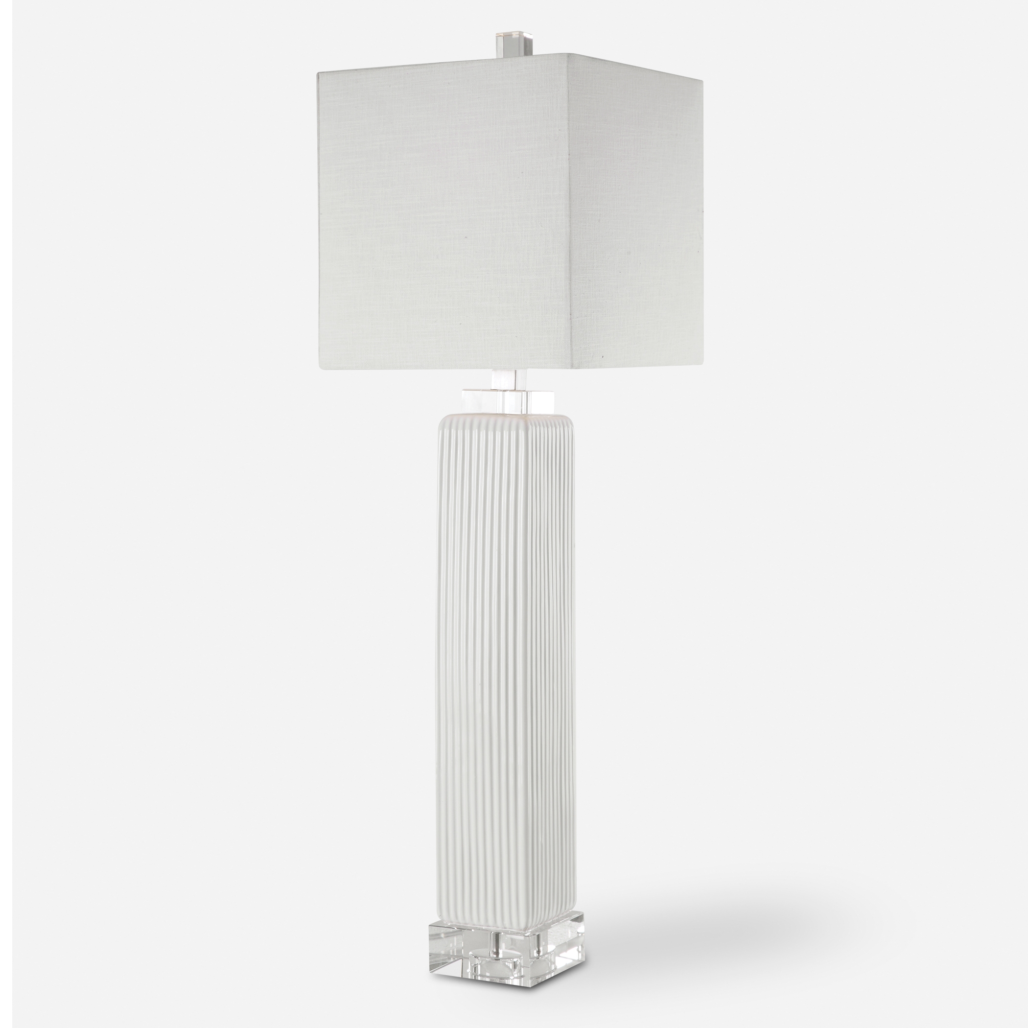 Bennett White Buffet Lamp - Image 0