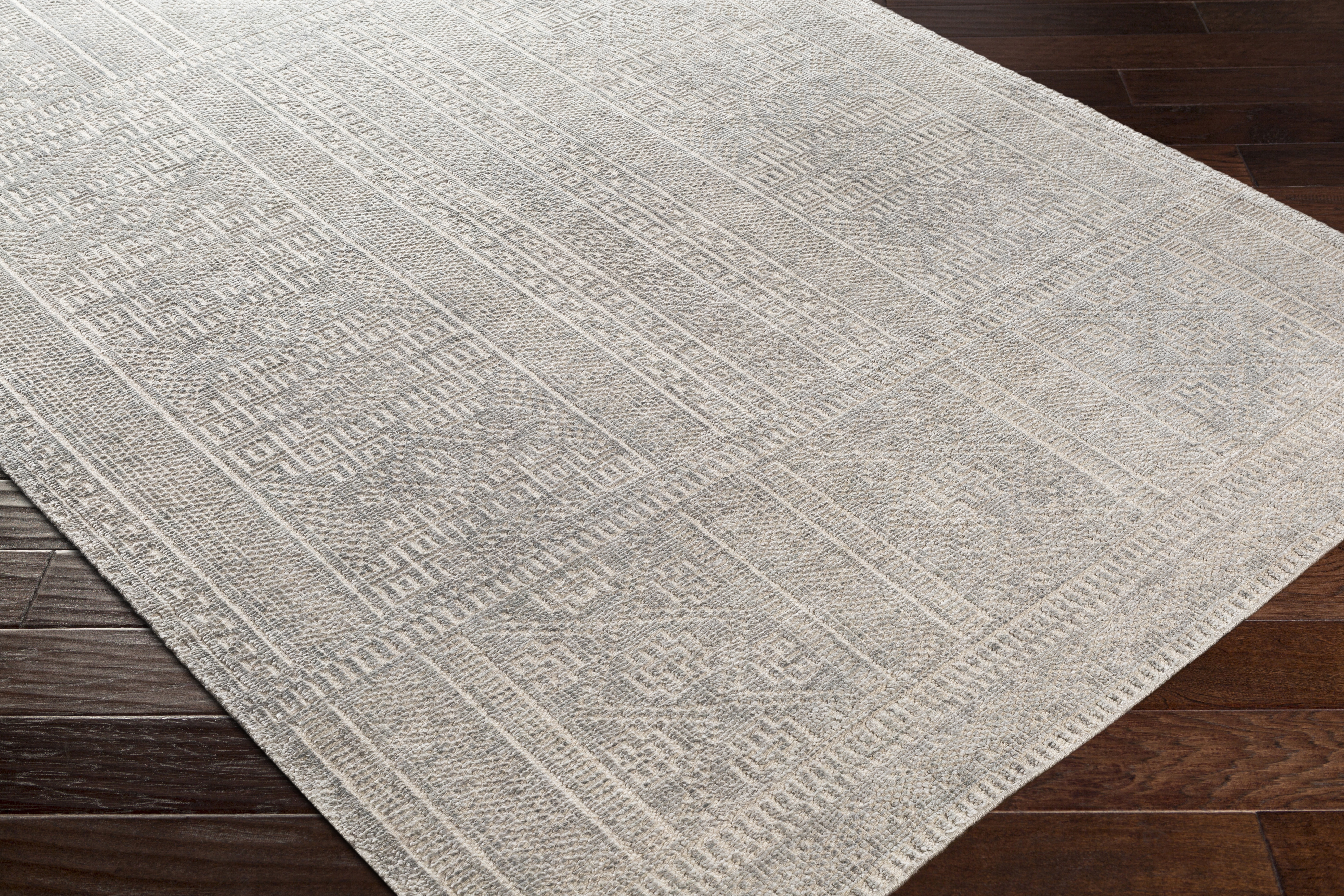 Livorno Gray Indoor 5' x 7'6" Handmade Rug - Image 6