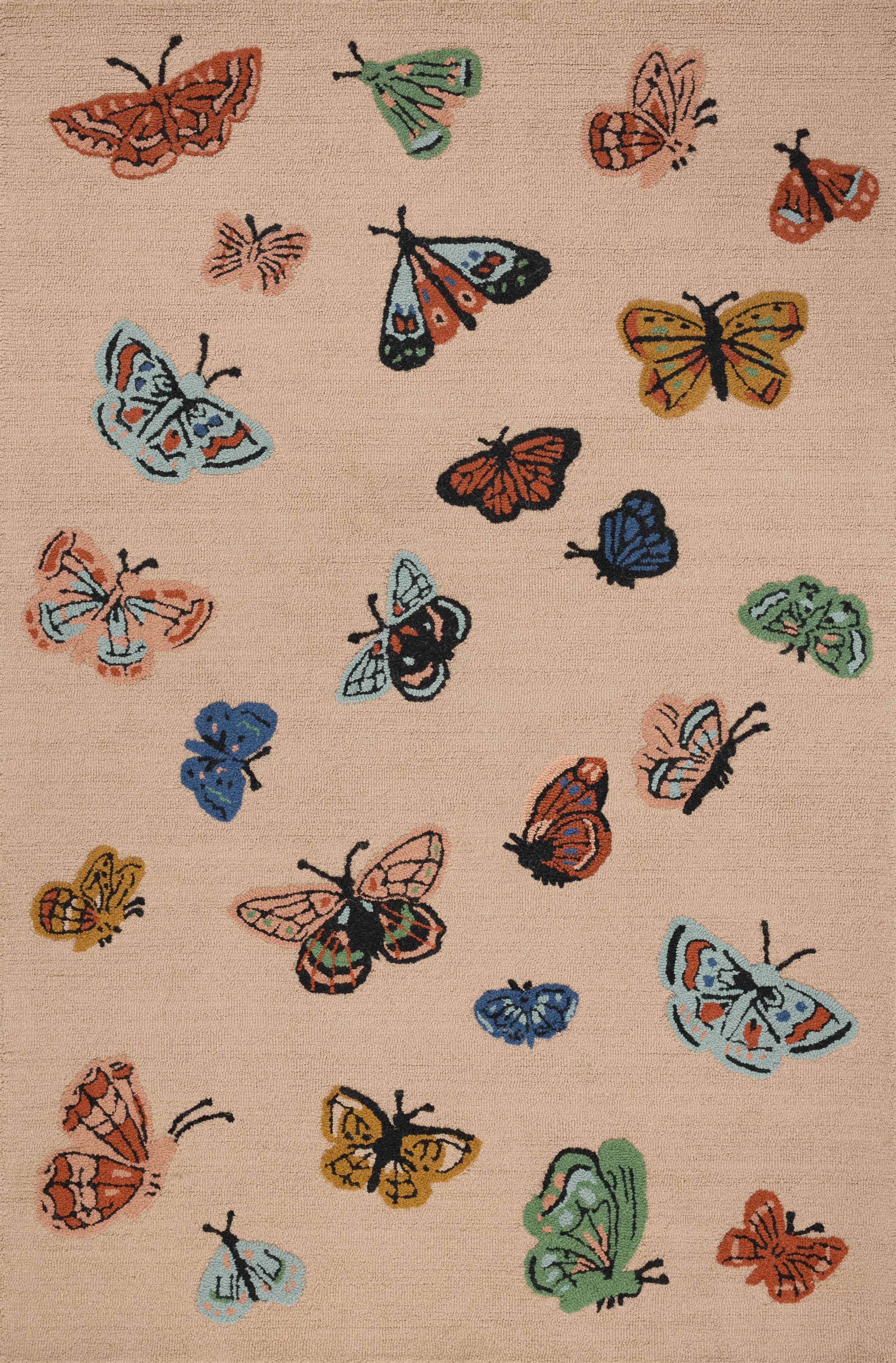 Rifle Paper Co. x Loloi Highgrove Blush 18" x 18" Sample - Image 0