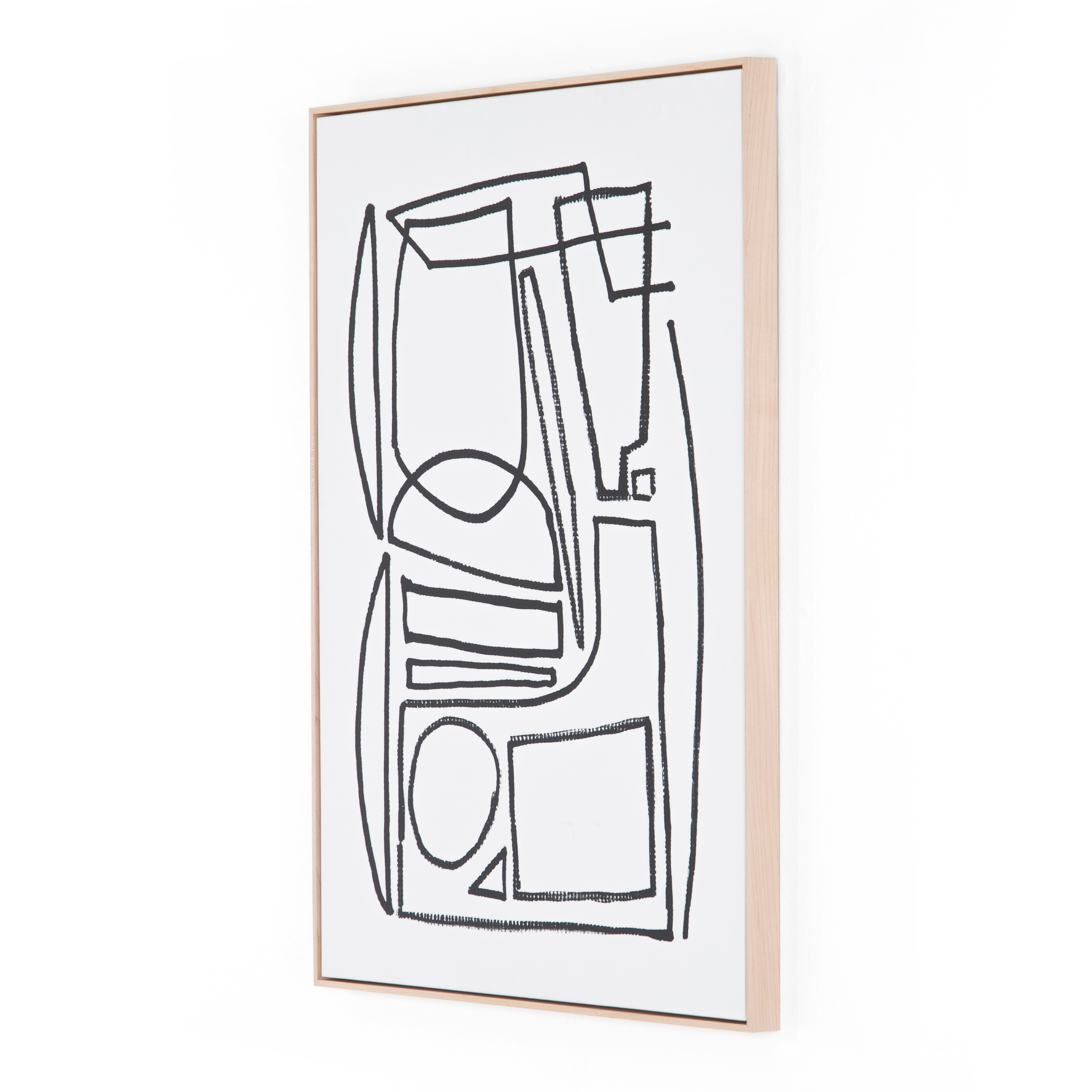 Stark 1 by Dan Hobday - Natural Maple Floater - Image 1