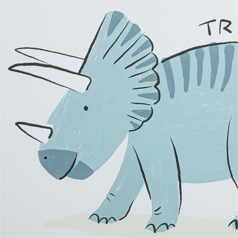 Triceratops Framed Wall Art Print - Image 4