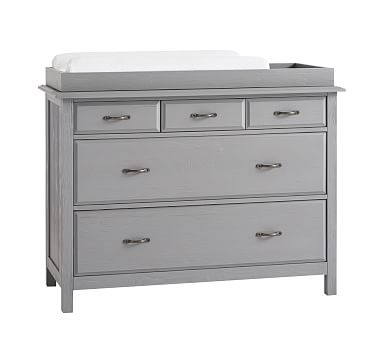 Rory Dresser &amp; Topper Set, Weathered Charcoal - Image 0
