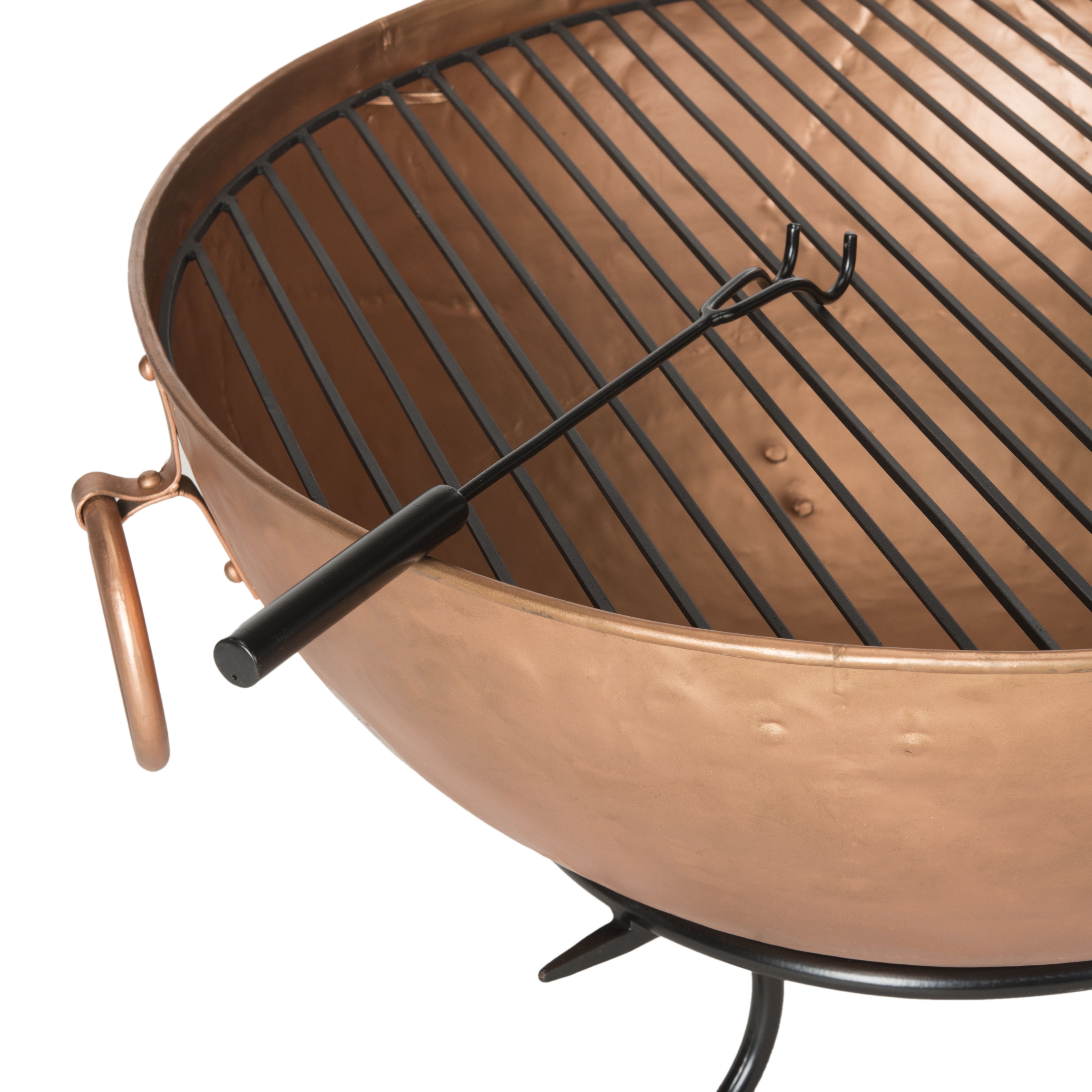 Bangkok Fire Pit - Copper/Black - Safavieh - Image 1