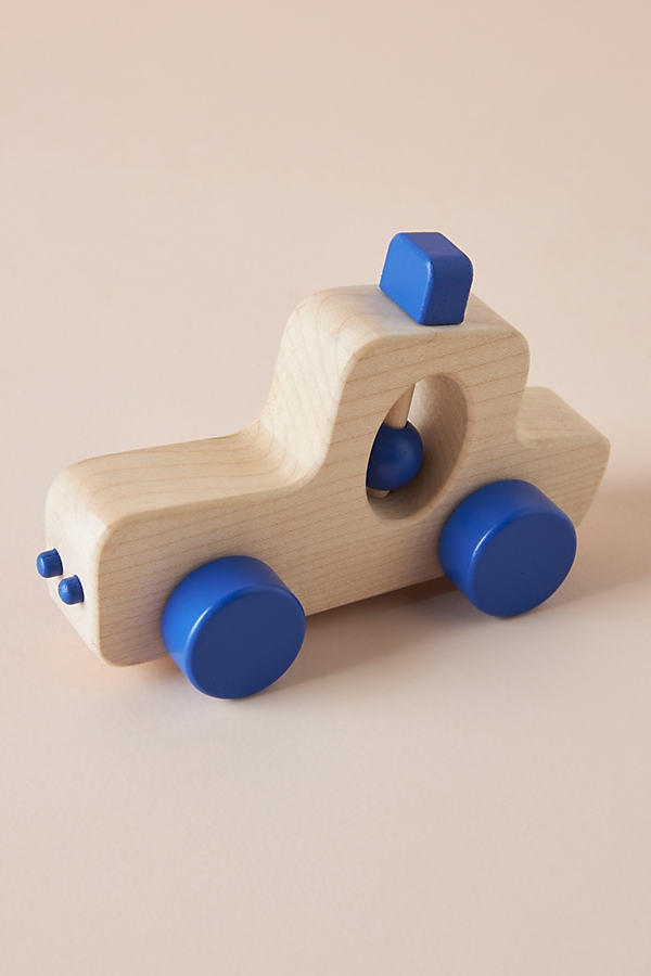Wooden Vehicle Toy By Anthropologie in Blue - Image 0