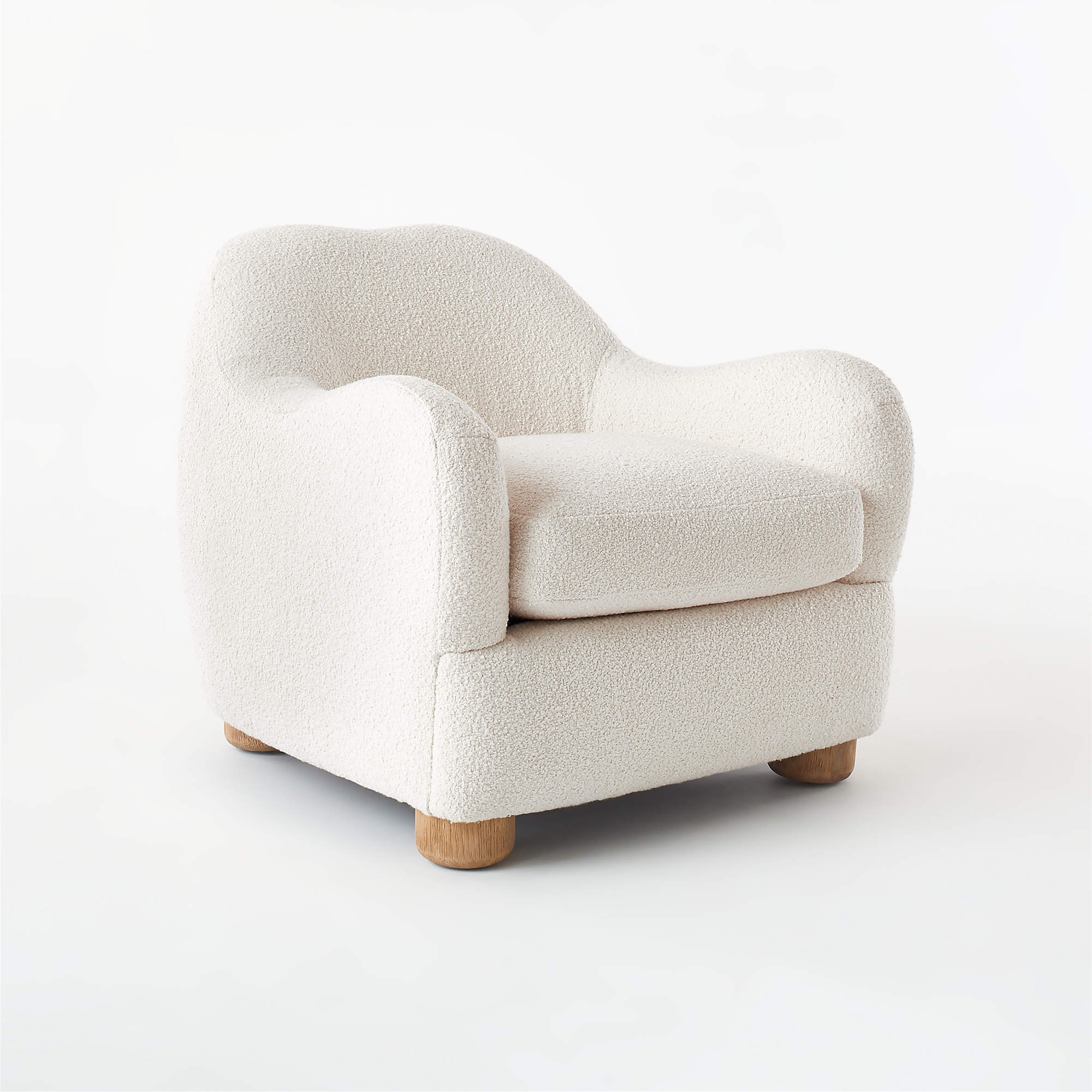 Bacio Lounge Chair, Cream - Image 3
