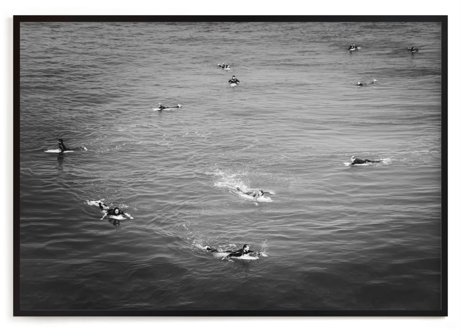 Surfing At Huntington Limited Edition Fine Art Print 2 - Image 0