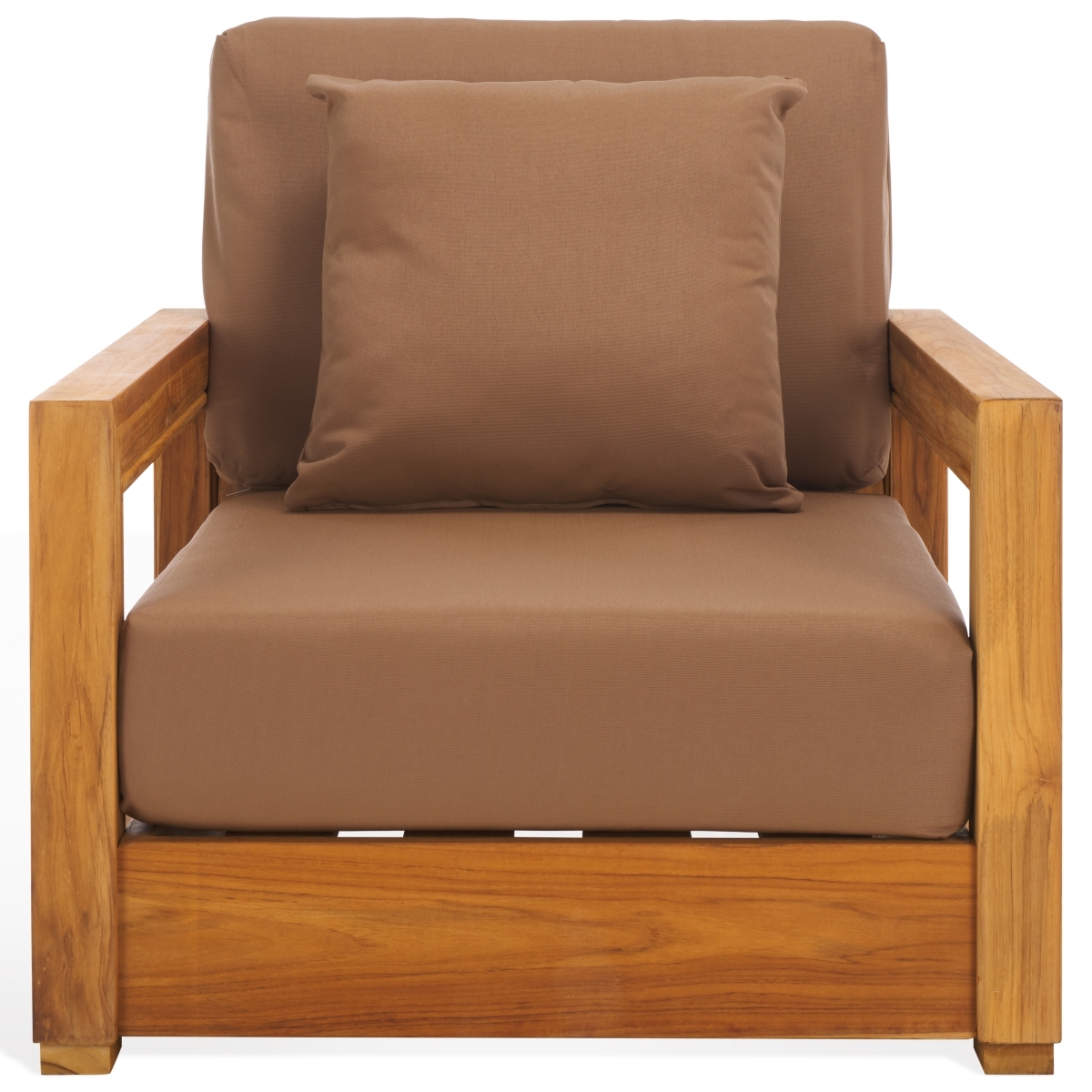 Montford Armchair - Natural/Brown - Image 0
