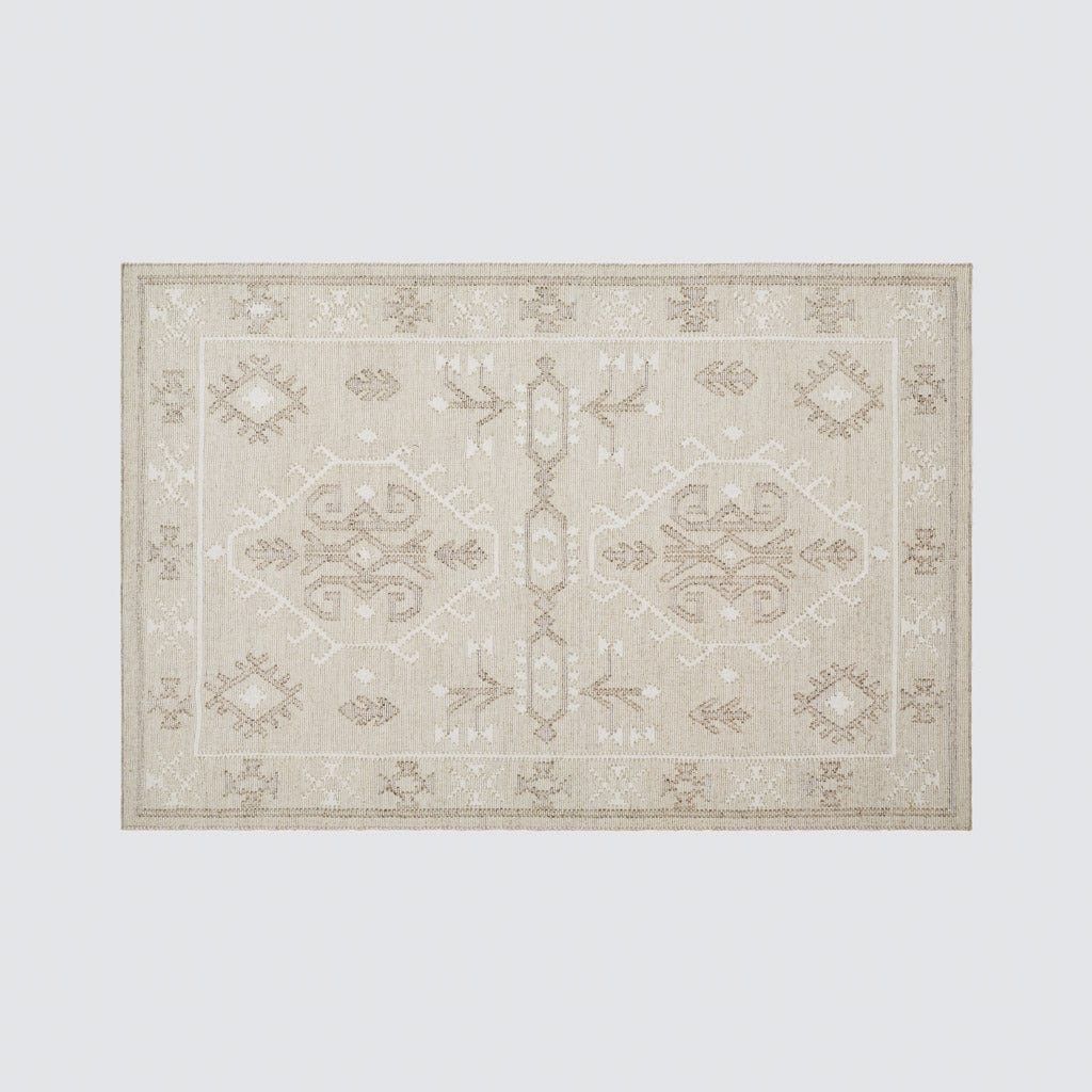 The Citizenry Nehal Handwoven Area Rug | 8' x 10' | Tan - Image 4