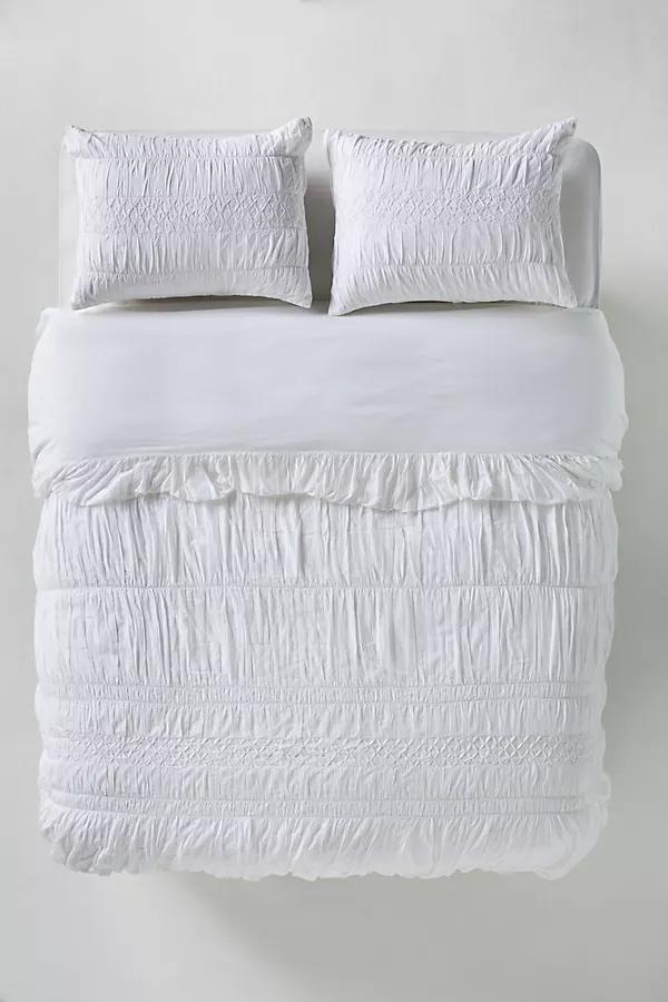 Mariella Cotton Pintuck Duvet - Image 0