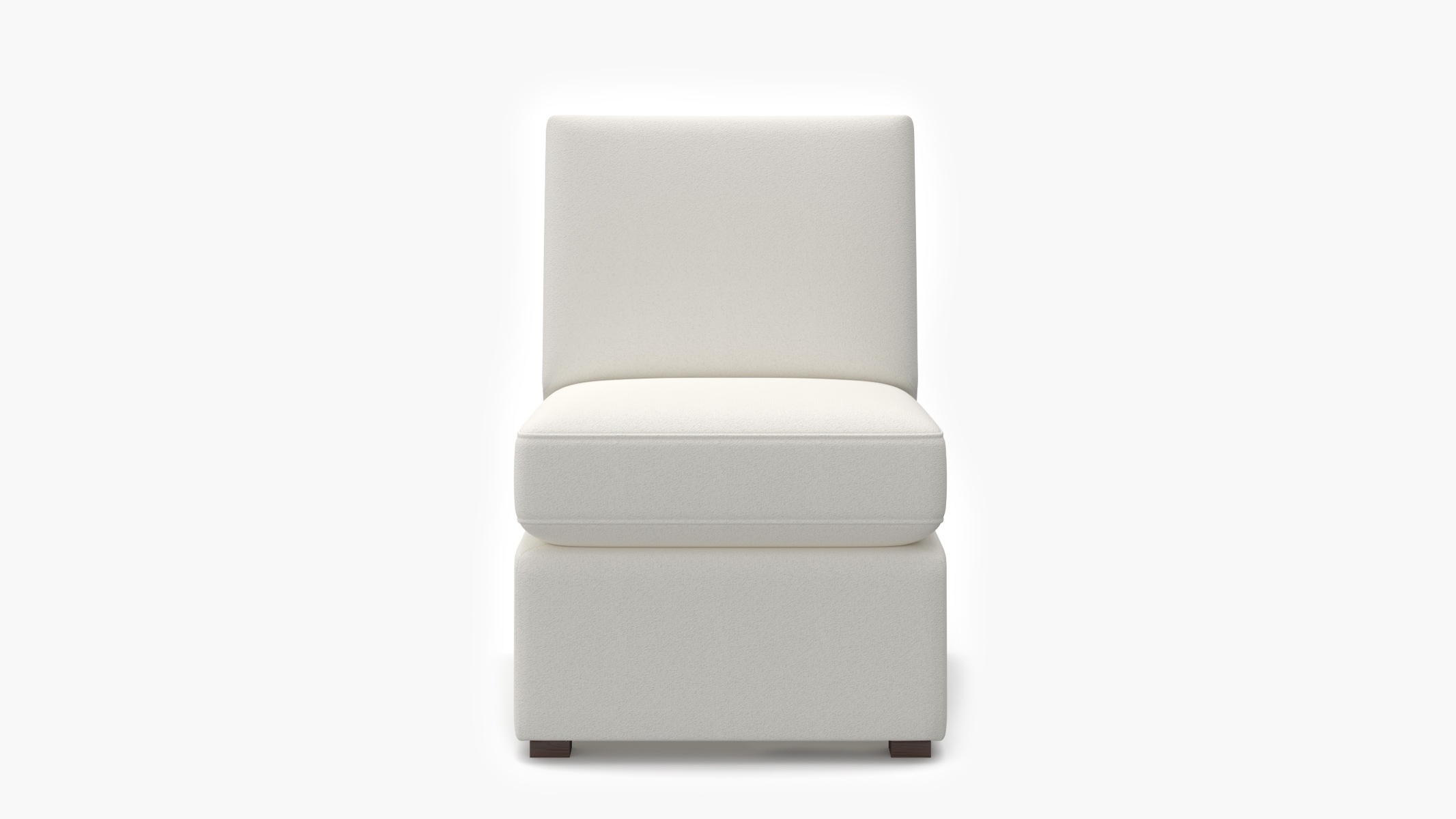 Classic Slipper Chair, Snow Boucle - Image 0