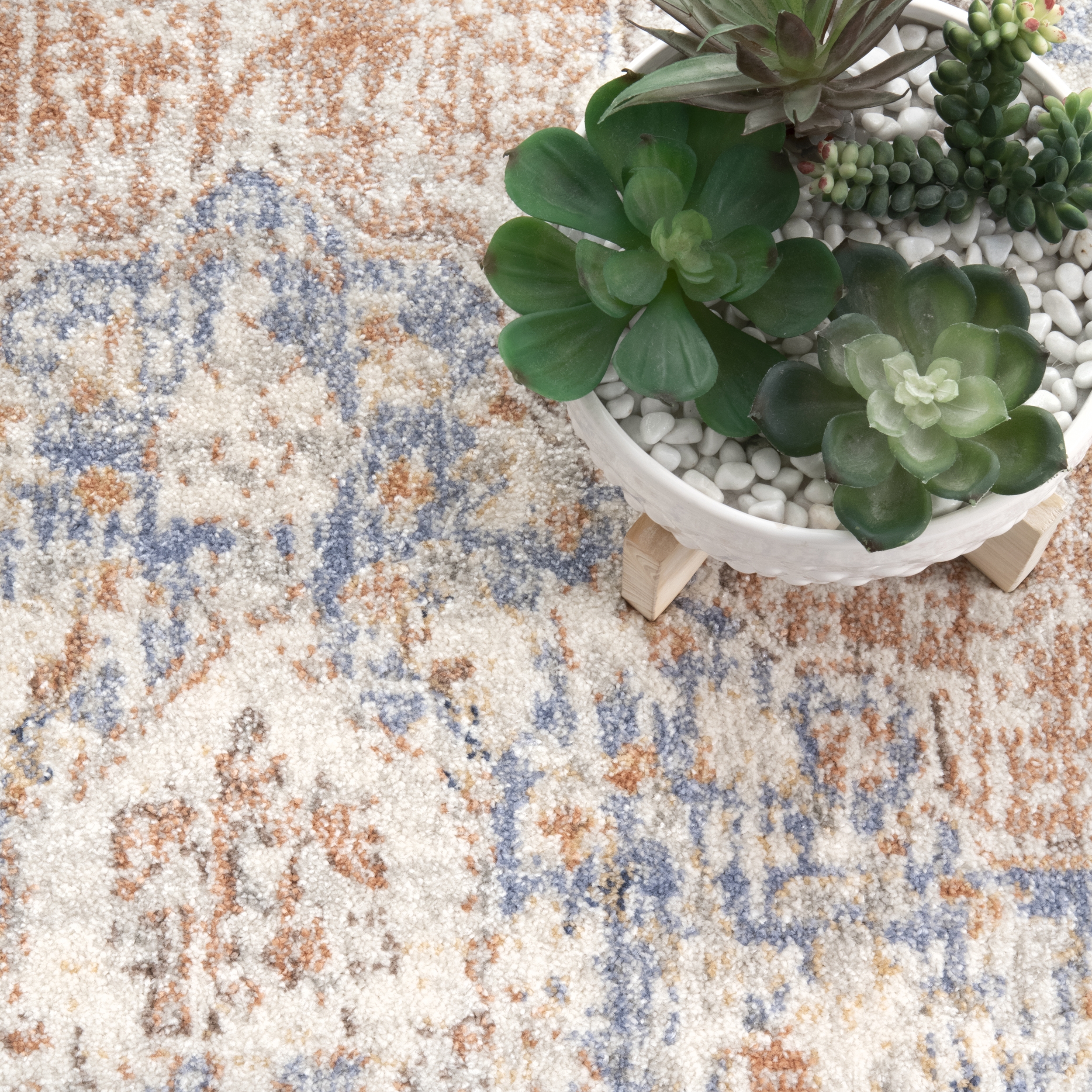 Vintage Kate Medallion Area Rug - Image 6