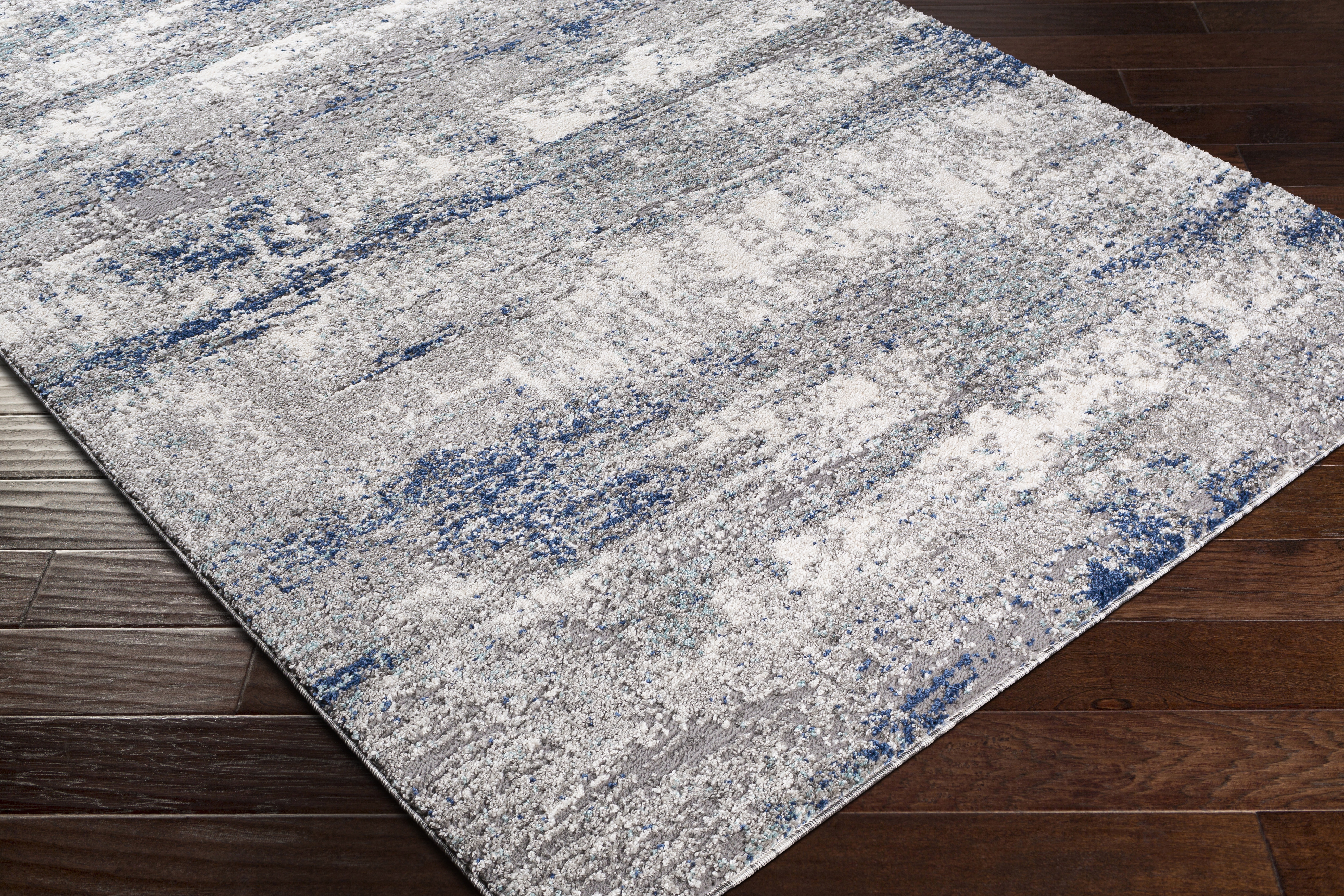 Andorra Gray Indoor 7'10" x 10' Machine Woven Rug - Image 6