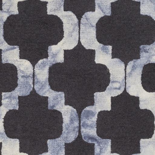 Serafina Black Indoor 9' x 13' Handmade Rug - Image 1