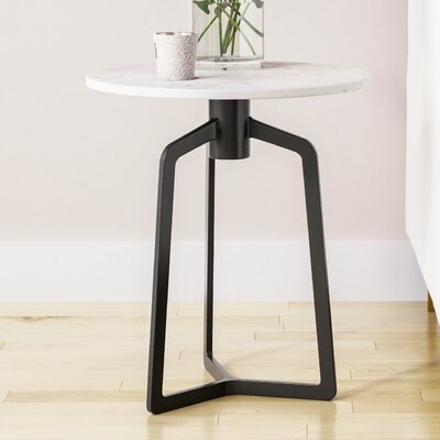 Marble 3 Legs End Table - Image 0