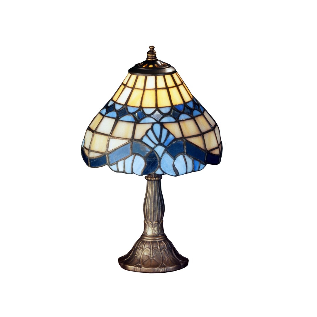 Meyda Lighting Baroque Art Glass 11.5"" Table Lamp - Image 0