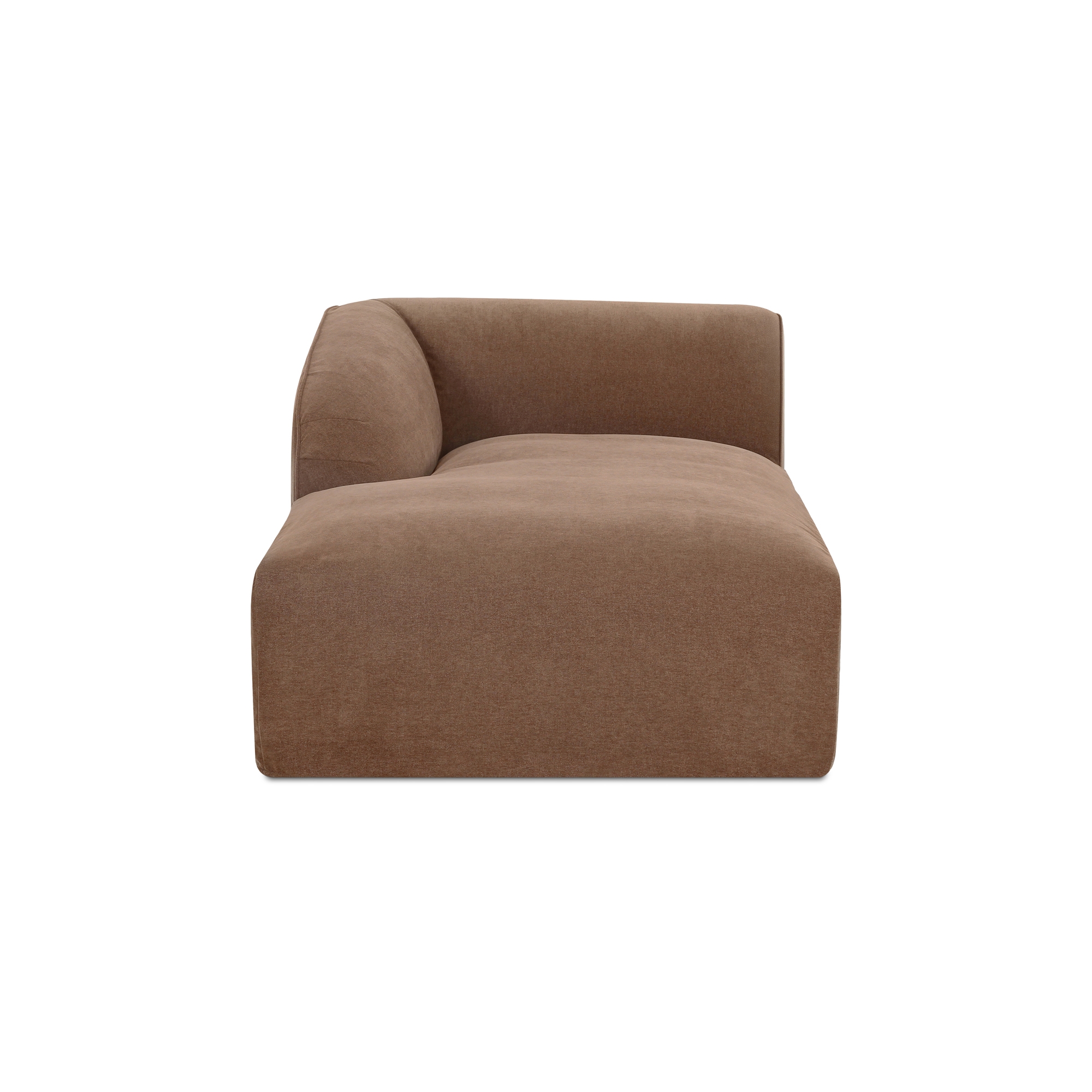 Isla Left Arm Facing Chaise Mocha - Image 0